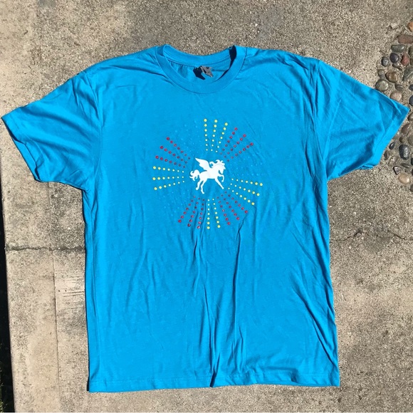 Pegasus Flying Horse Graphic Tee NWOT - Picture 2 of 6